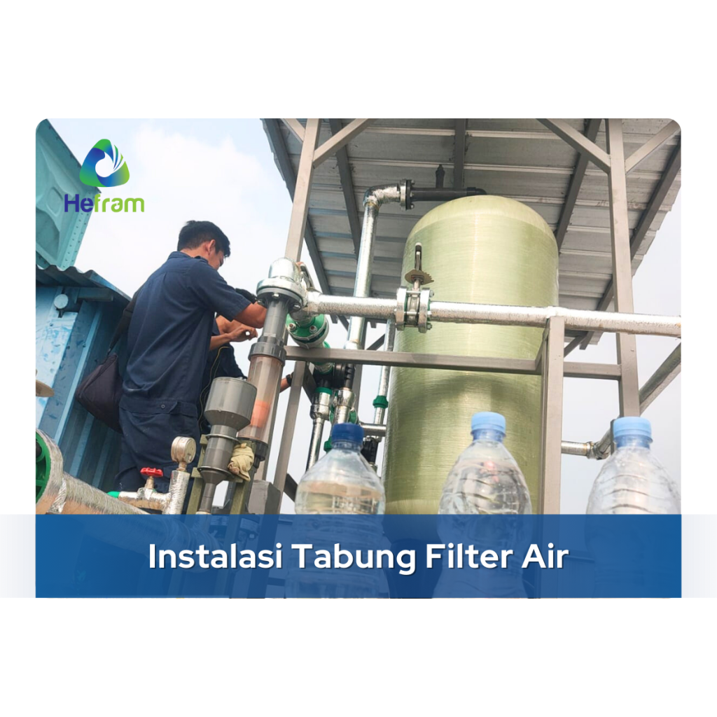 Instalasi Tabung filter Air