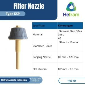 Filter Nozzle Type KSP