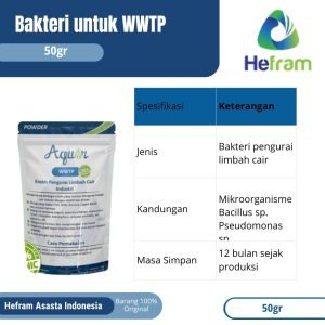 Bakteri Untuk WWTP - AQUAR WWTP 50 gr